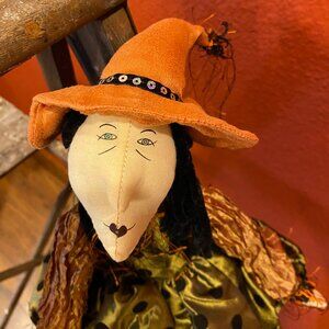 Halloween Witch Doll 22"